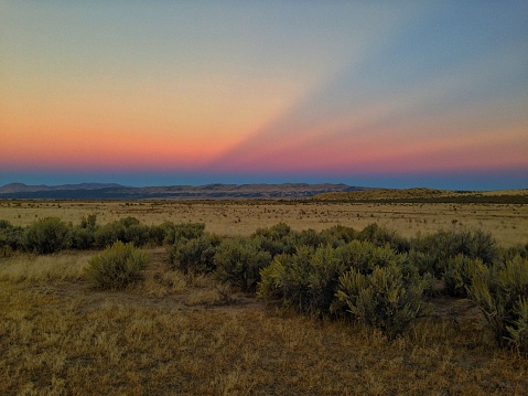 Sunrise in Northern Nevada
