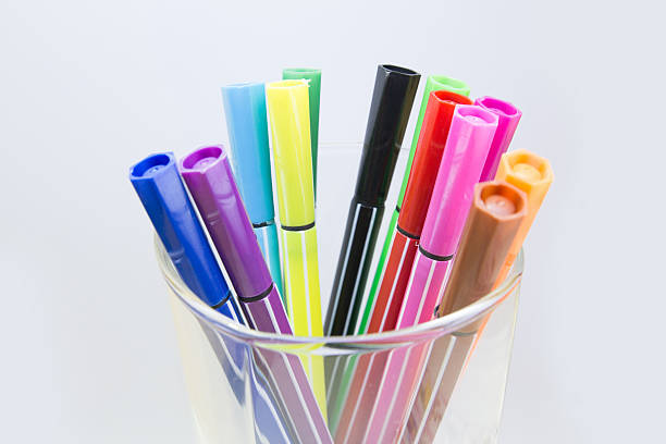 istock Color felt-tipped pens 545127024