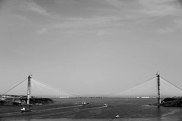 yavuz sultan selim bridge - sultan selim ii imagens e fotografias de stock