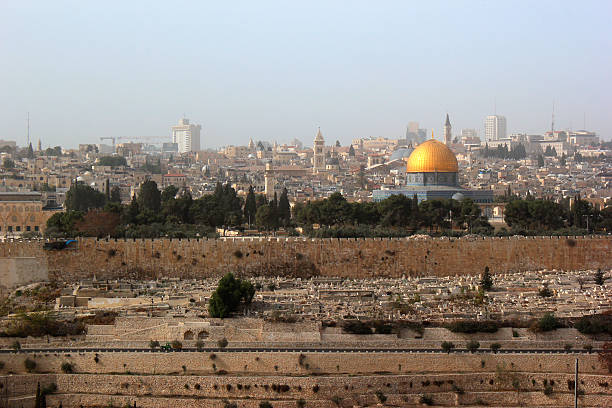 istock Jerusalem Old City. View from the Mount of Olives. 545243838