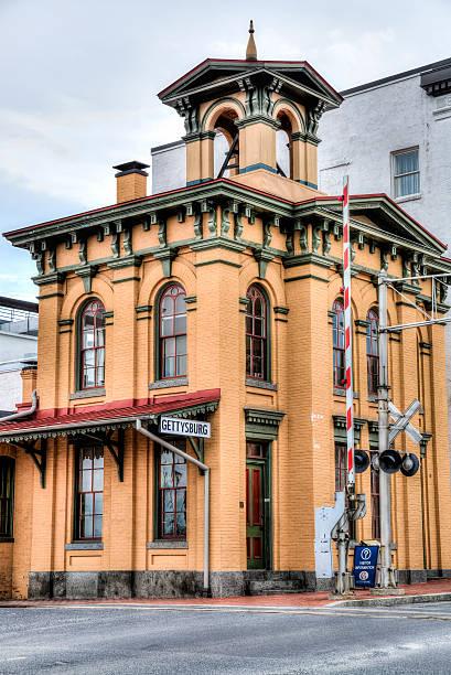 istock Old Railroad Station in Gettysburg Pennsylvania 545243984