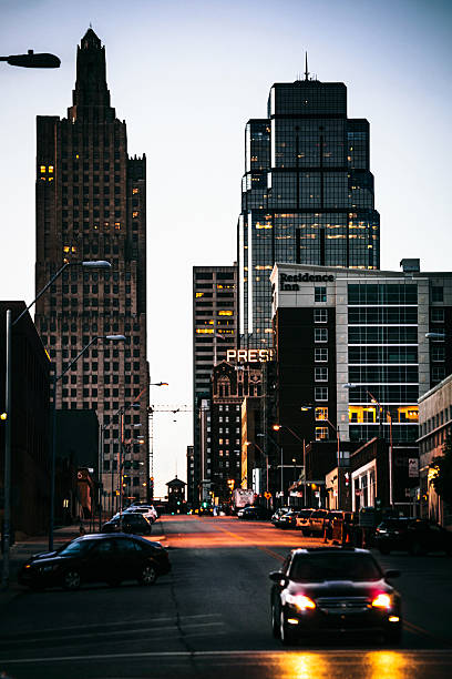 istock Downtown Kansas City by night. 545246372