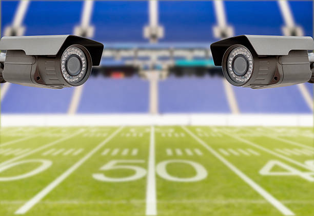 istock American fotball stadium security 545246738