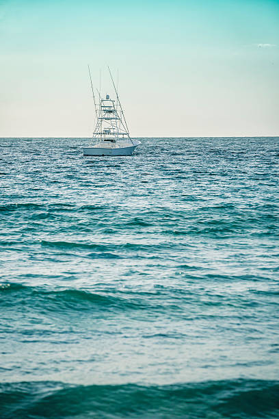 istock Small Boat Floating In Florida Quiet Waters 545249778