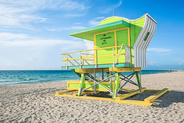 istock Lifeguard Station At Miami Beach 545249872
