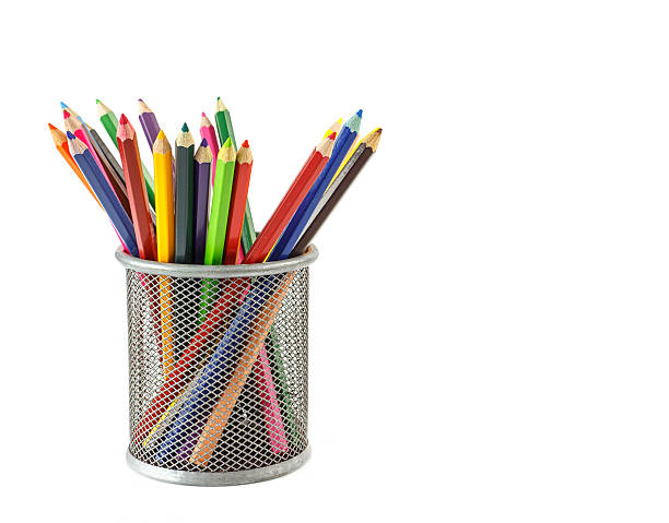 istock Group of colour pencils 545254128