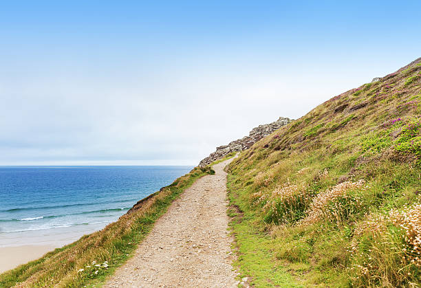 istock Popular St Agnes and Chapel Porth Atlantic ocean coast, Cornwall 545254404