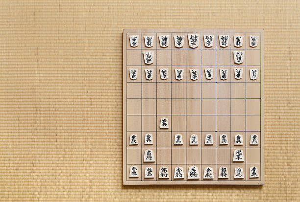 japanische schach - shogi stock-fotos und bilder
