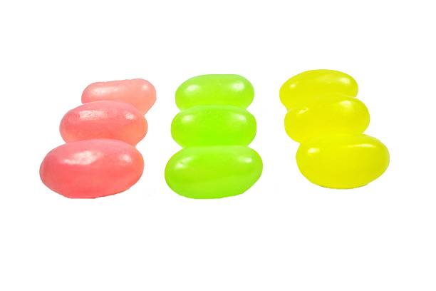 istock Colorful Jelly Beans on white background 545259148