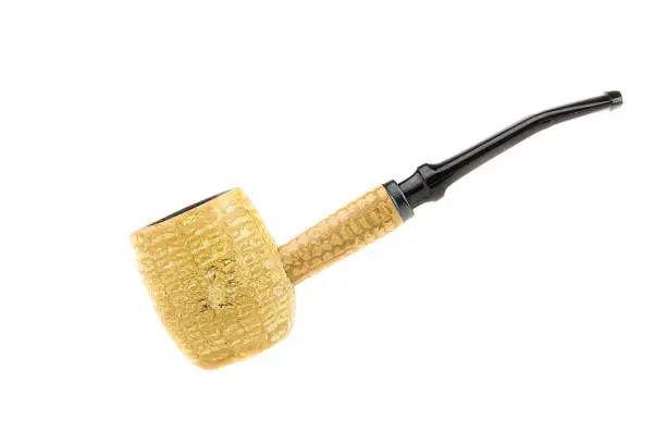 Photo of corn cob pipe