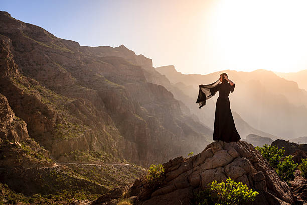 istock Omani woman in the mountains 545263636