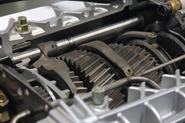 istock Heavy truck gear box 545265800