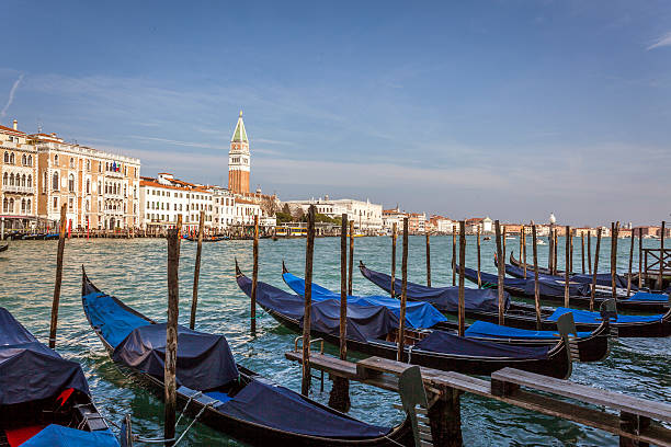 istock sea view Piazza San Marco with Campanile and Doge Palace 545267878