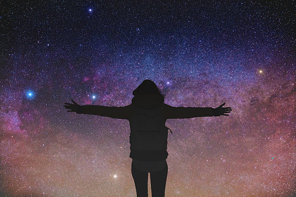 istock Girl watching the stars. 545270258