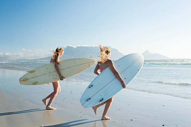 istock Teeange Girls Heading Out To Surf 545270798