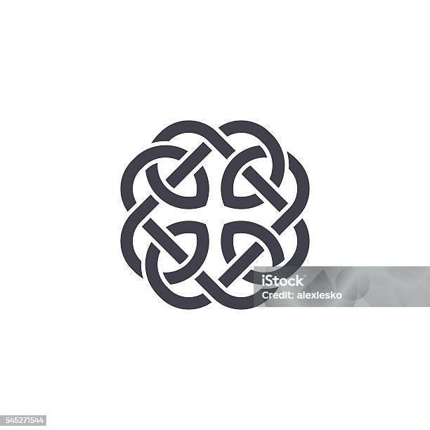 Celtic Knot Vector Stock Illustration - Download Image Now - Celtic Knot, Pattern, Celtic Style