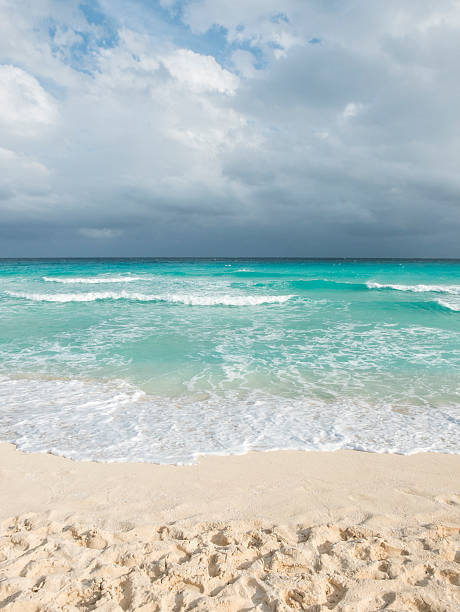 istock white tropical beach in cancun, yucatan mexico 545275384