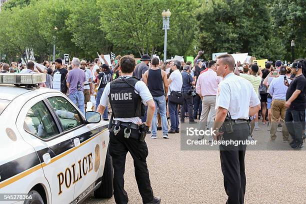 Dc March On The White To End Police Brutality Stock Photo - Download Image Now - Activist, Black Lives Matter, Capital Cities