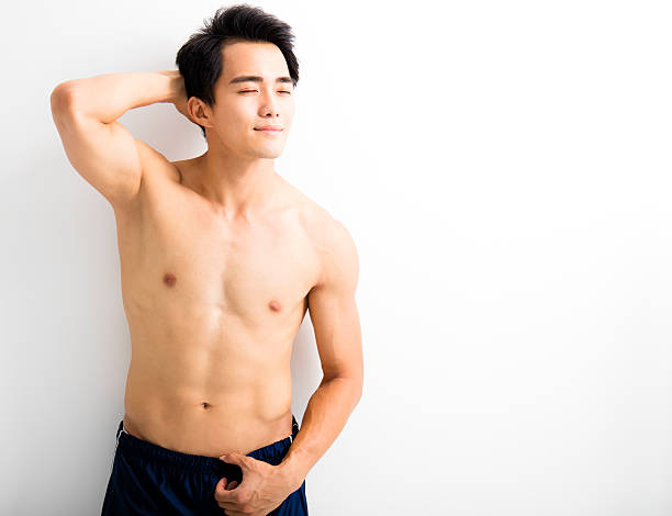 istock Close up portrait of  handsome young man 545281664