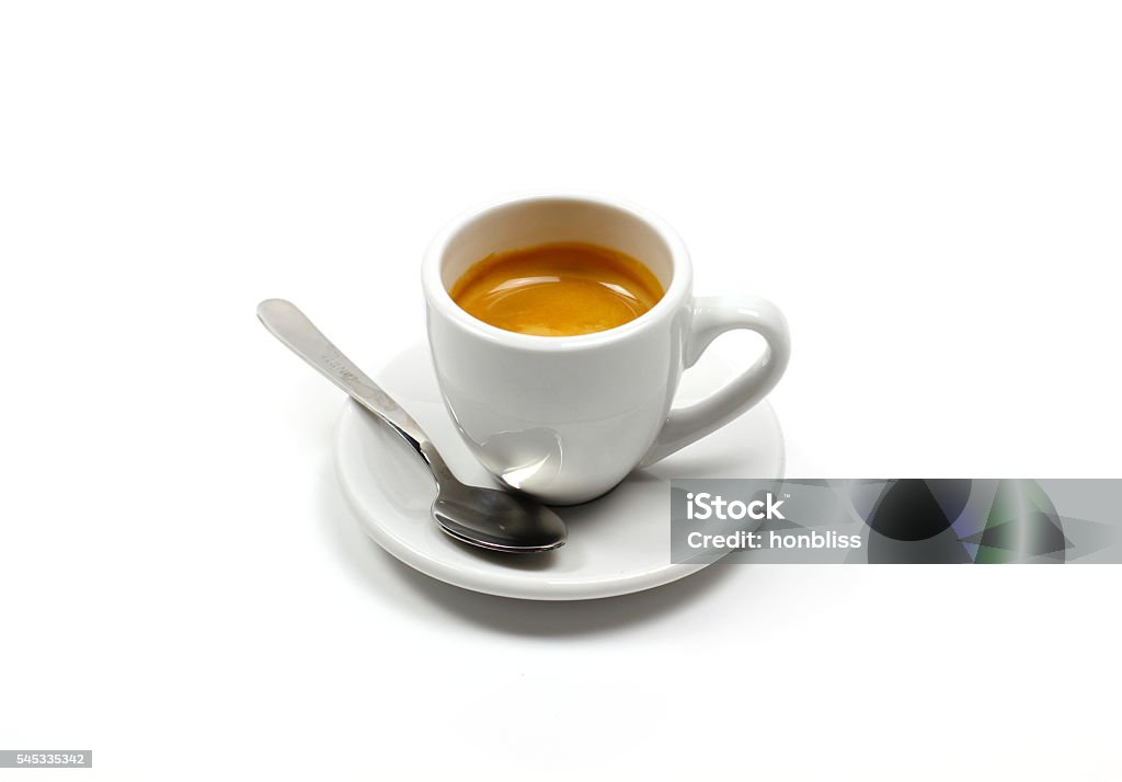 Coffee espresso in white background Espresso with white background Espresso Stock Photo