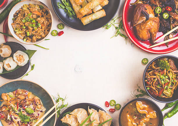 istock Chinese food white background 545335660