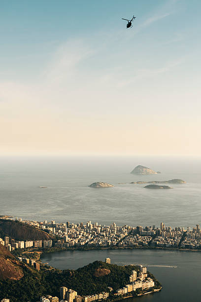 Sao Conrado beach seen from the Pedra da Gavea.