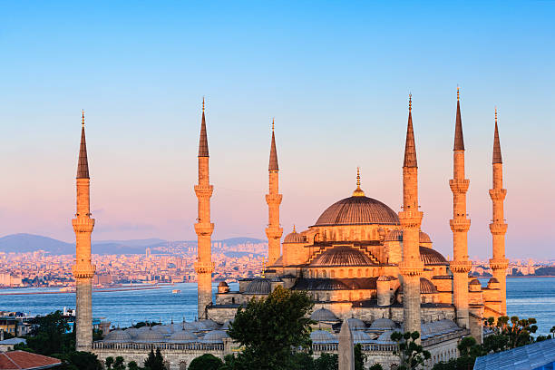 istock Sunset over The Blue Mosque, Istanbul, Turkey 545337232