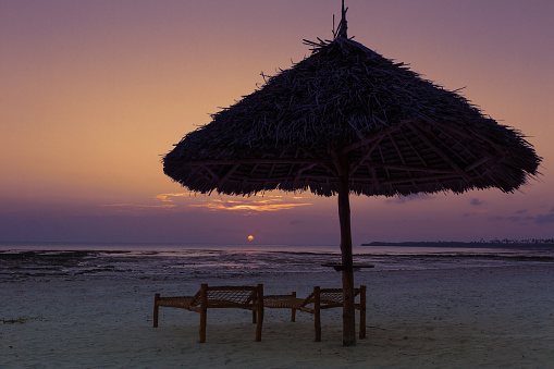 Sunrise on Indian Ocean - Zanzibar