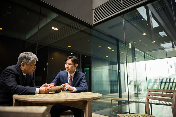 istock Reviewing the business stats on a tablet 545343740
