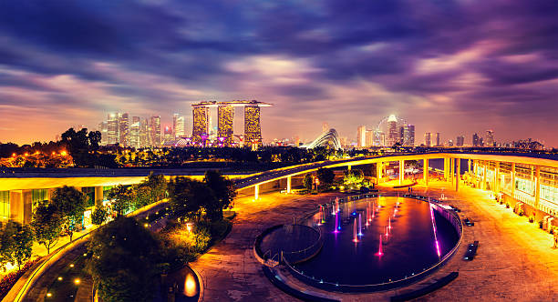 istock Panorama of Singapore skyline 545343798