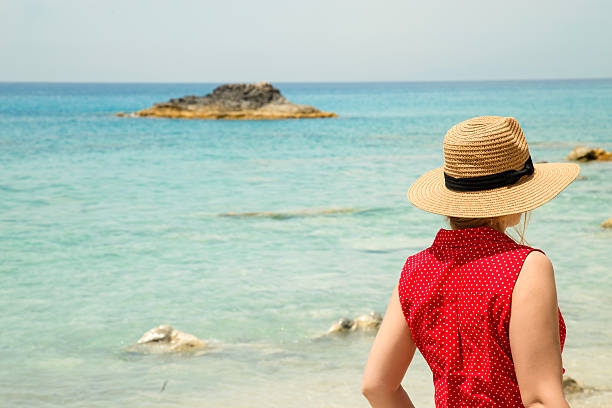 istock Young woman on the beach 545345284