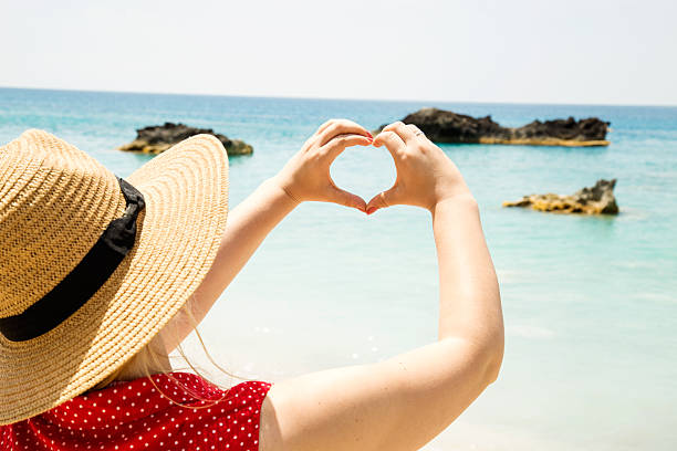 istock Young woman on the beach 545345378