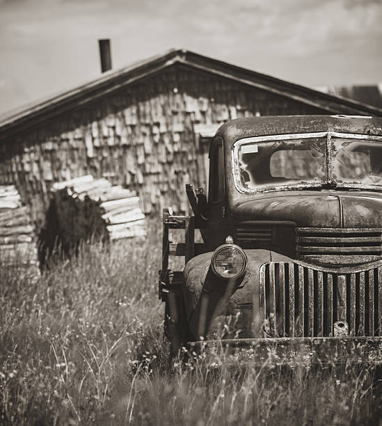 istock Yesterday's Farm Truck 545347470