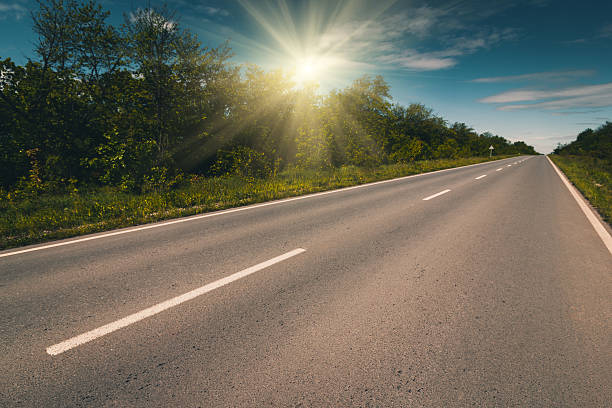 istock View of asphalt road. 545354672