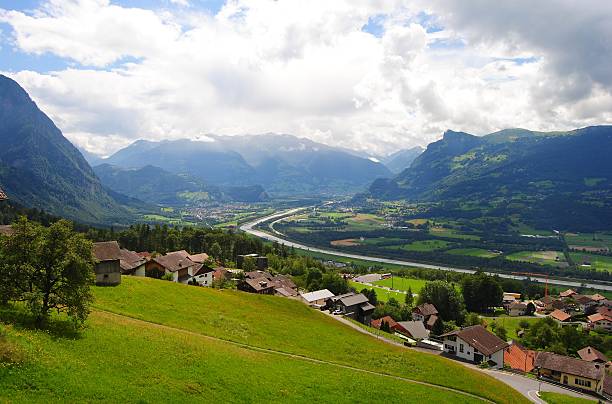 istock View over the Rhine valley 545356378