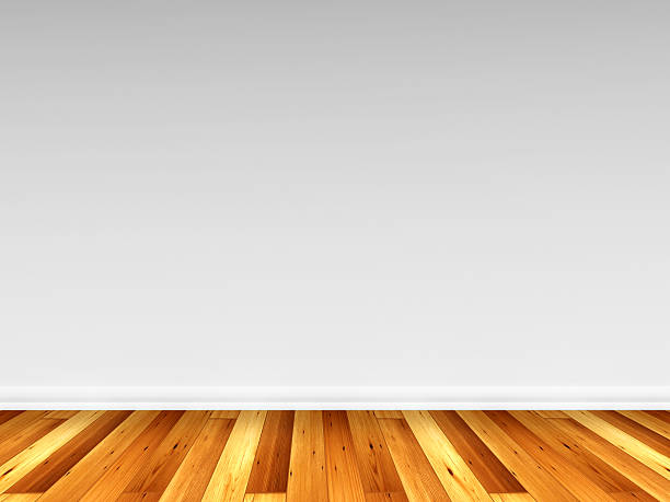 istock 3D rendering of a wooden floor 545356512