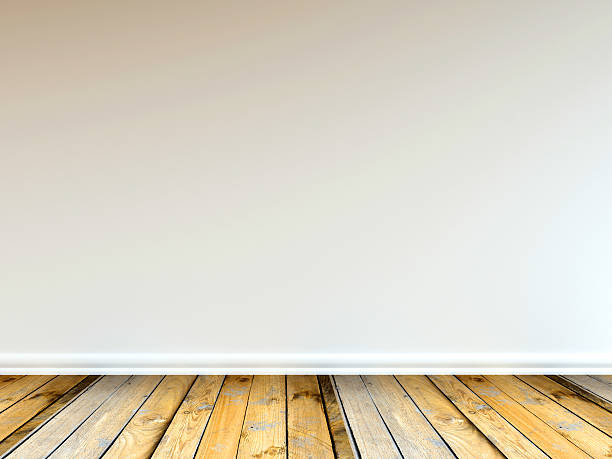 istock 3D rendering of a wooden floor 545357352