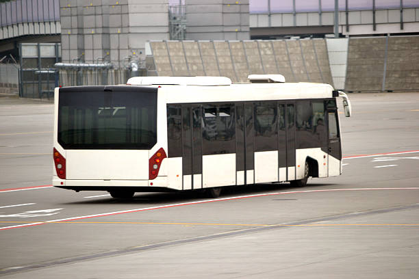 istock Bus on the airport 545358308