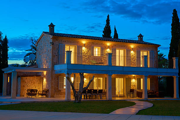 istock beautiful spanish finca in evening light 545358652