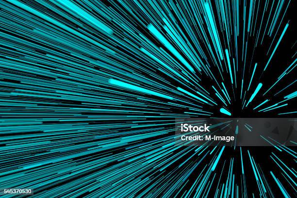 Abstract Colorful Speed Motion Blur Background Stock Photo - Download Image Now - Single Line, Abstract, Speed