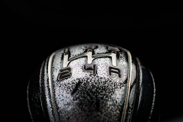istock Abstract view of a gear lever 545373512