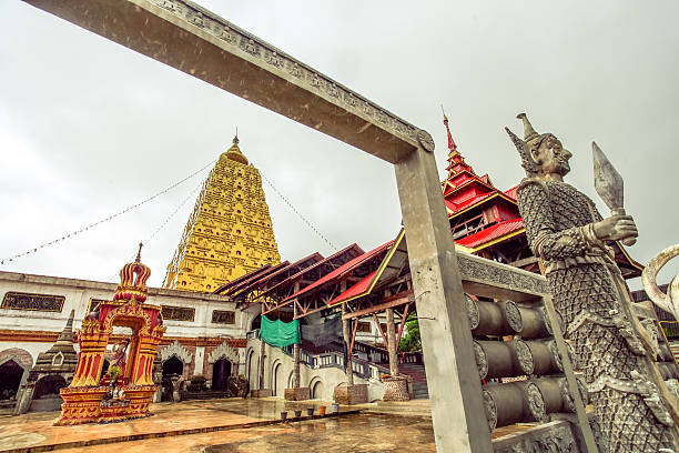 istock Buddha Khaya Stupa at Wat Wang Wi Weh Karam, Sangkhlaburi 545376606