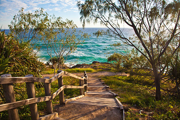 Deadmans Beach. Australia, North Stradbroke Island