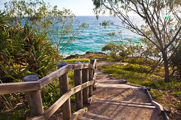 Deadman's Beach. Australia, North Stradbroke Island