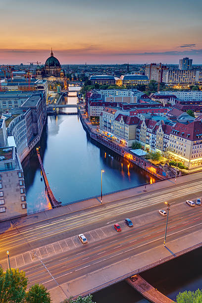 istock Sunset at the river Spree in Berlin 545426504