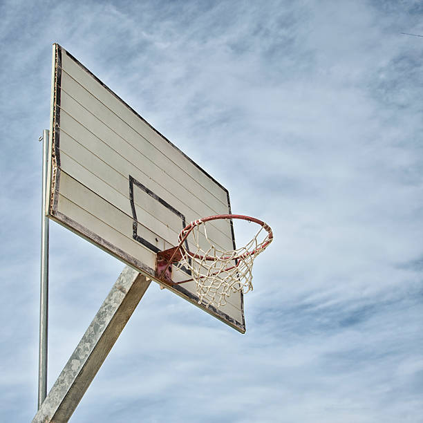 istock Basketball hoop detail 545429104