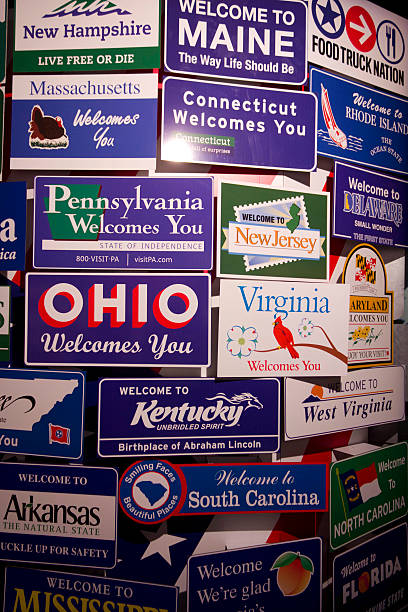 istock Plaques of American states 545429514