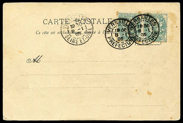 istock vintage postcard from France 545434932