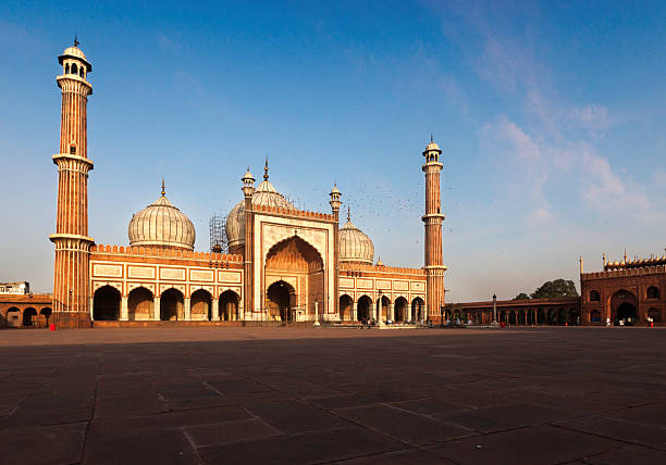 jama masjid, delhi - friday mosque photos et images de collection