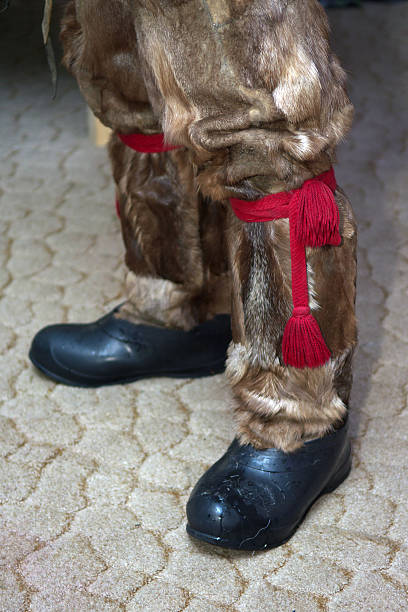 istock National Sami shoes - boots (hatchets) 545443428